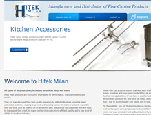 Tablet Screenshot of hitekmilan.ca